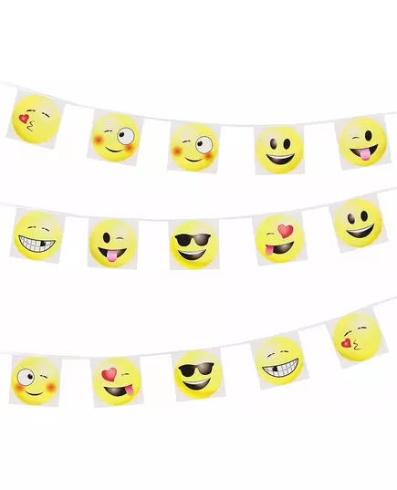 Girlanda praporků Imoji Emoticon 8m