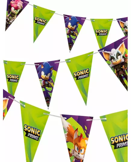Praporková girlanda Sonic Prime 2 m