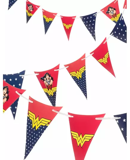 Praporková girlanda Wonder Woman 2 m