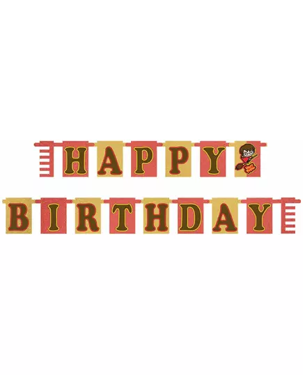 Kawaii Harry Potter kartonová girlanda Happy Birthday 180 cm