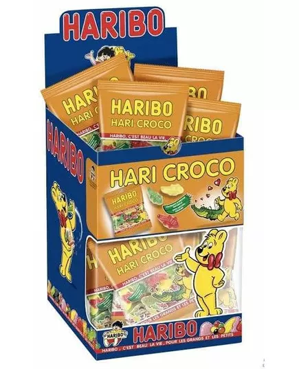 Mini sáček bonbonů Haribo krokodýli