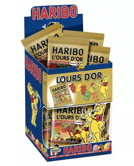 Mini sáček bonbonů Haribo zlatí medvídci