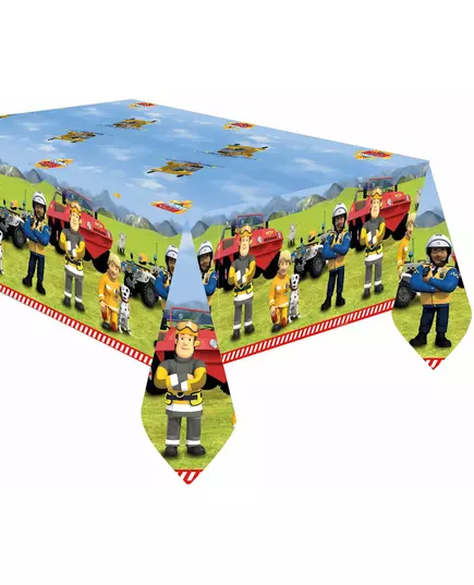 Fireman Sam papírový ubrus 120 × 180 cm