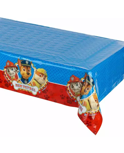 Plastový ubrus Paw Patrol modrý a červený 120 x 180 cm
