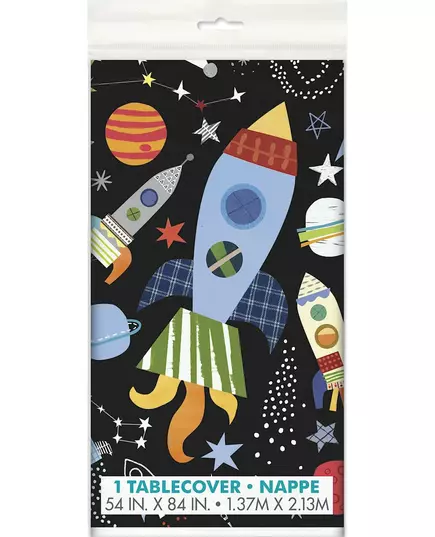 Plastový ubrus Black Universe 137 × 213 cm