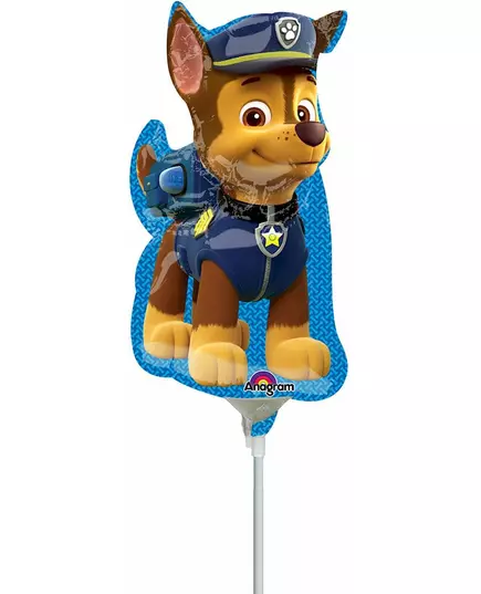 Malý fóliový balónek Paw Patrol Chase 27 cm