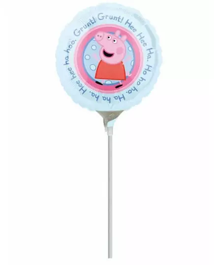 Malý hliníkový balónek Peppa Pig 23 cm