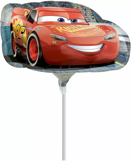 Malý hliníkový balónek Cars 3 33 × 30 cm