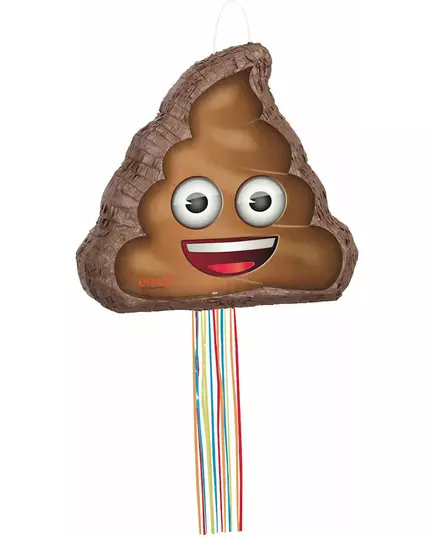 3D piñata Emoji poop 45 cm