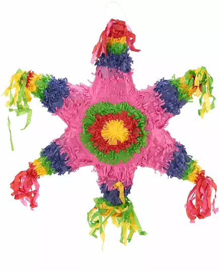 Piñata mexická hvězda 56 cm