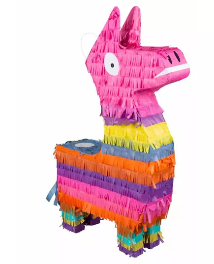 Vícebarevná lama piñata 58 x 35 cm