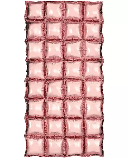 Rose gold balónková záclona 55 x 110 cm