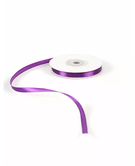 Fialová saténová stuha 0.6 cm x 25 m