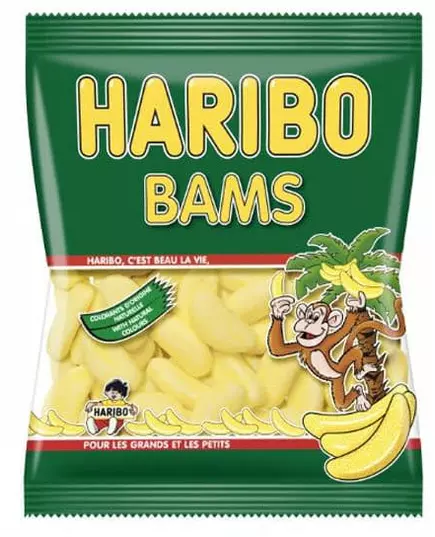 Sáček bonbonů Haribo Banán 120g