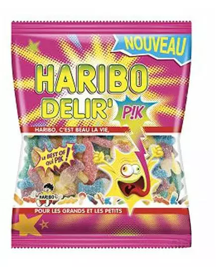 Sáček bonbonů Haribo Delir' 120g.