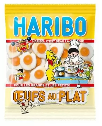 Sáček bonbonů Haribo Fried Eggs