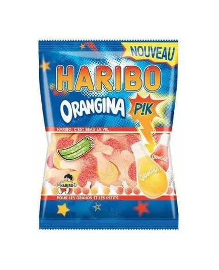 Sáček bonbonů Haribo Orangina Pik