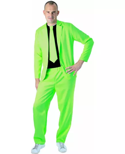 Neonově zelený fashion kostým pro dospělé