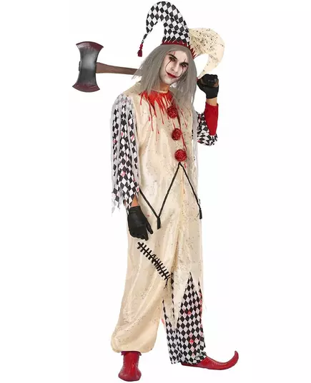 Krvavý harlekýn kostým pro muže