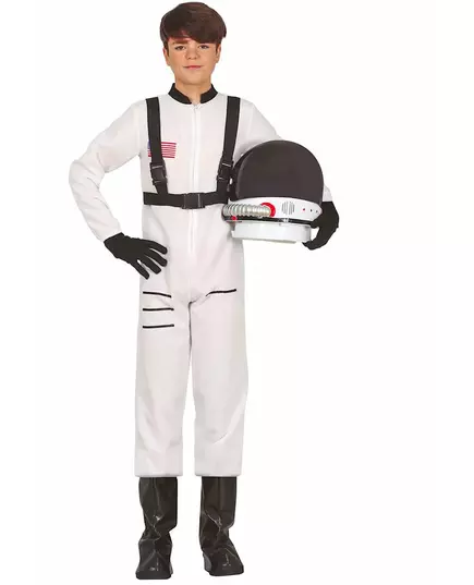 Kostým bílého astronauta pro teenagery