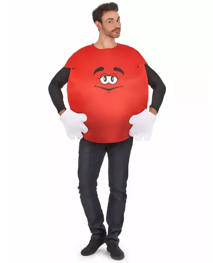 Kostým červeného bonbonu pro dospělé