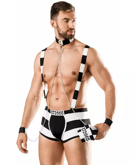 Luxusní sexy kostým vězně pro muže