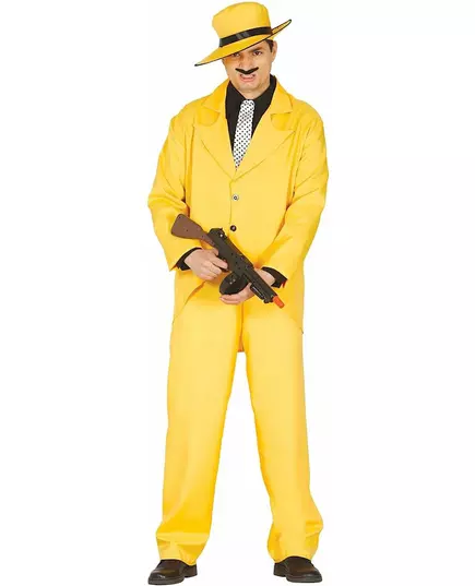 Žlutý gangsterský kostým pro dospělé