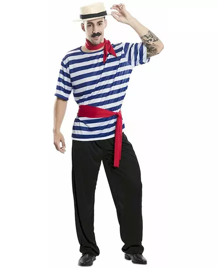 Kostým gondoliéra pro dospělé, Velikost: Medium/Large (52)