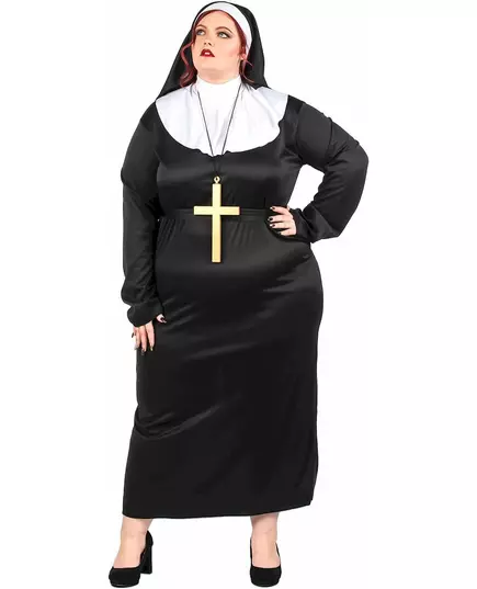 Kostým jeptišky pro ženy – plus size
