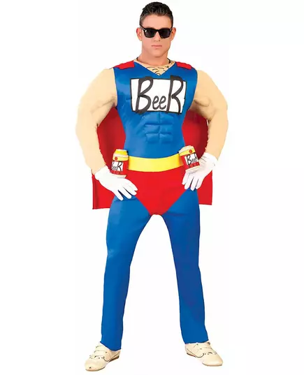 Humorný kostým Beerman pro dospělé, Velikost: Large (52-54)