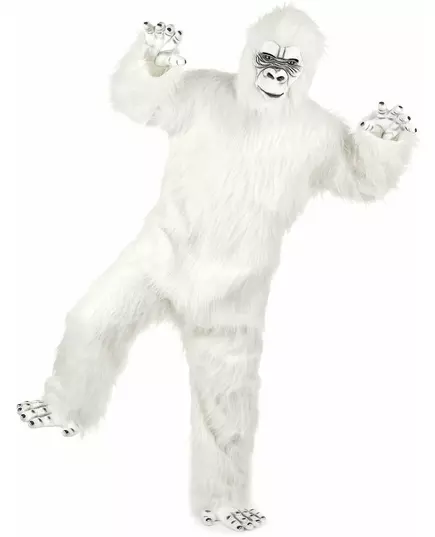 Luxusní bílý kostým Yeti pro dospělé