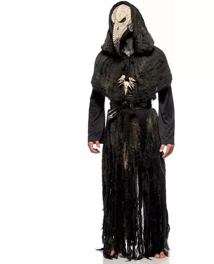 Kostým morového lékaře s luxusní maskou pro dospělé, Velikost: Medium/Large (48/54)