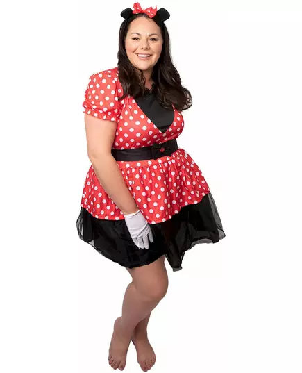 Miss Mouse kostým pro ženy – plus size