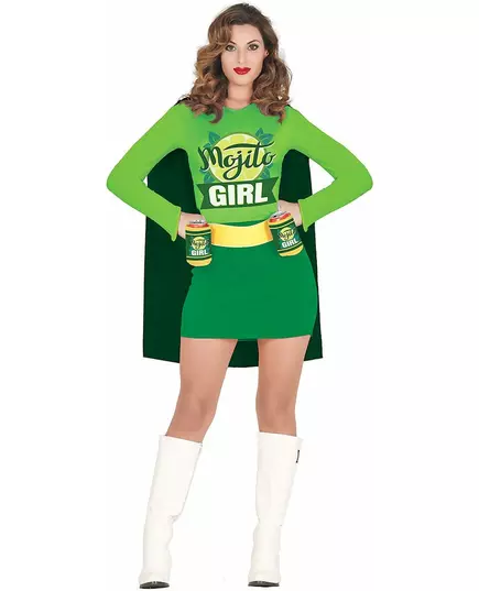 Kostým Mojito Girl pro ženy, Velikost: Medium (38-40)