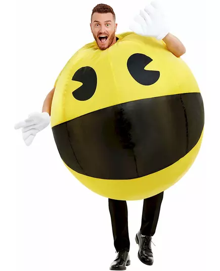 Nafukovací kostým Pac-Man pro dospělé