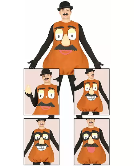 Přizpůsobitelný kostým brambory pro dospělé