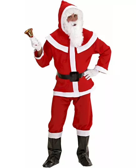 Kostým Santa Clause s obočím a luxusním vousem pro muže