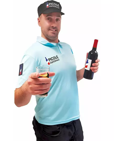 Humorný kostým „národní alkoholik“ pro dospělé