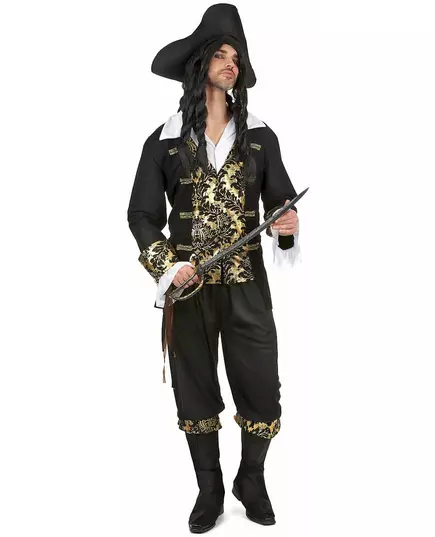 Pirátský kostým se vzorem pro muže, Velikost: Medium/Large