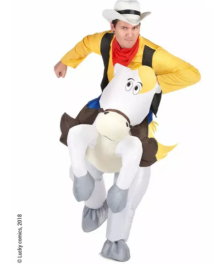 Kostým Carry Me Jolly Jumper pro dospělé - Lucky Luke