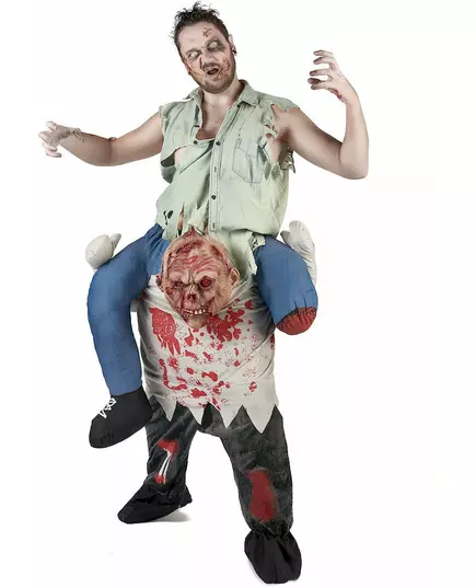 Kostým Zombie Carry Me pro dospělé Halloween