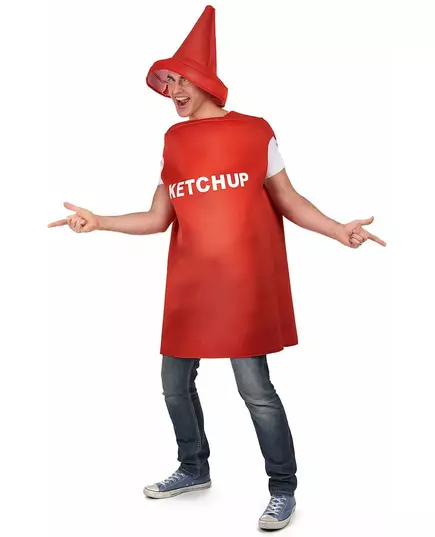 Kostým kečupu pro dospělé