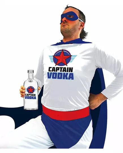 Kostým Super Captain Vodka