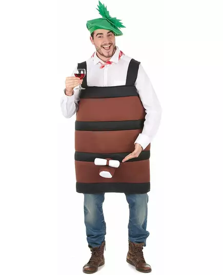 Kostým vinného sudu pro dospělé