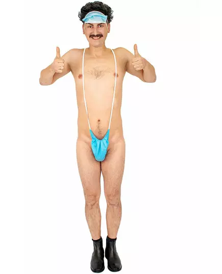Pánské modré mankini
