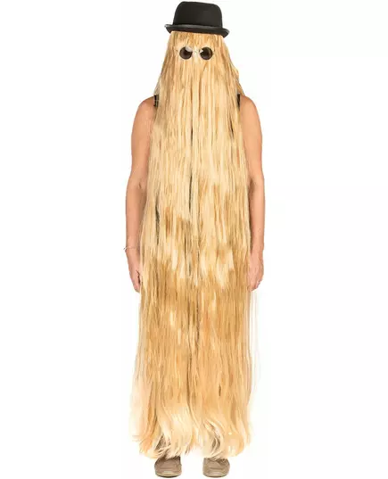 Extra dlouhá blond paruka pro dospělé