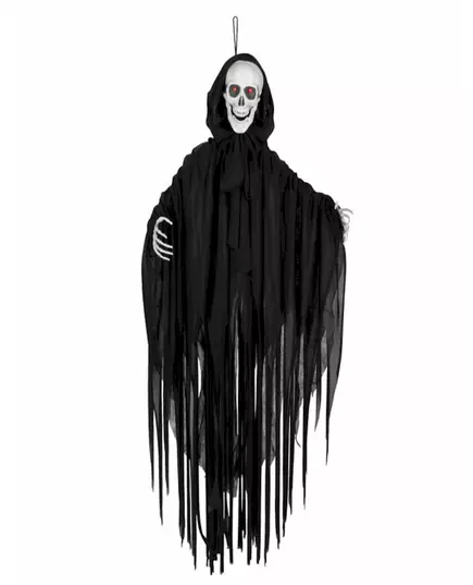 Halloweenská kostra 90 cm se světlem, zvukem a animací