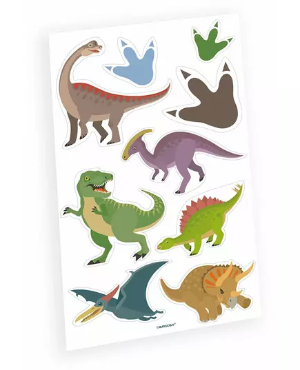 Velké dočasné tetování dinosaurus