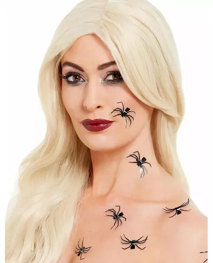 6 samolepek „Spider Skin“ pro dospělé