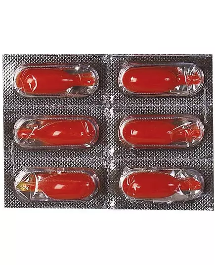 6 kapslí tekuté krve